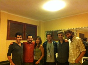 Adoración Guamán i Jo amb els Manels