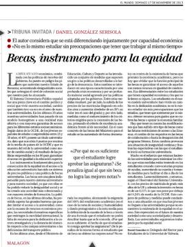 Becas, instrumento para la equidad